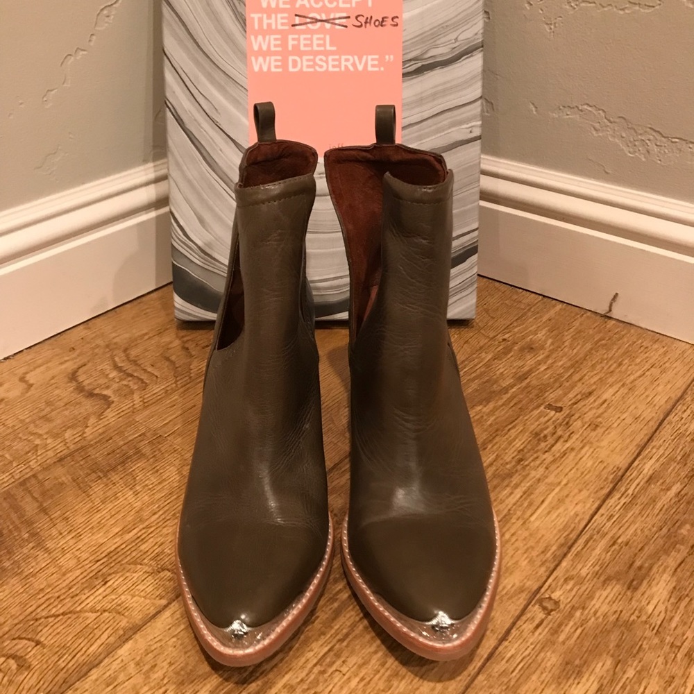 Jeffrey Campbell Cromwell Cutout Ankle Boots